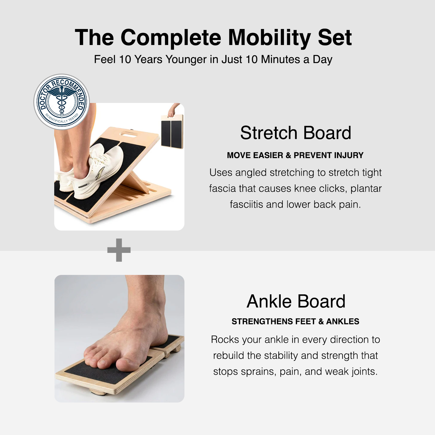 Stretch & Mobility Board (+Free Training Guide)