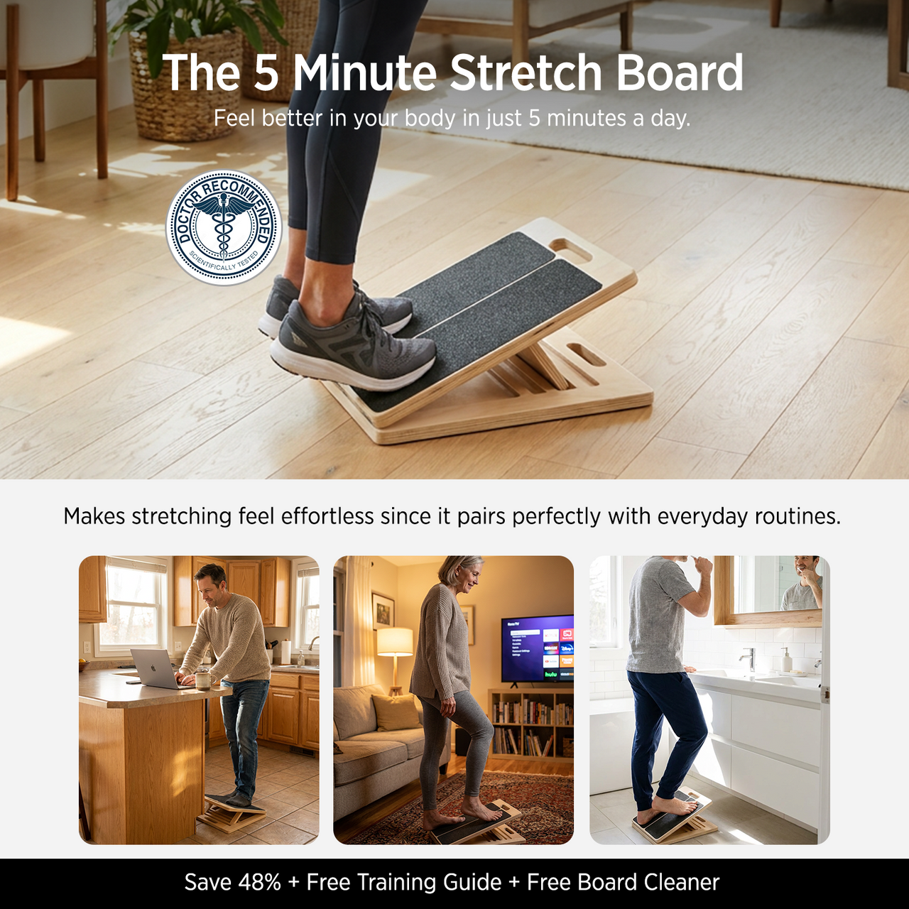 Stretch & Mobility Board (+Free Training Guide)