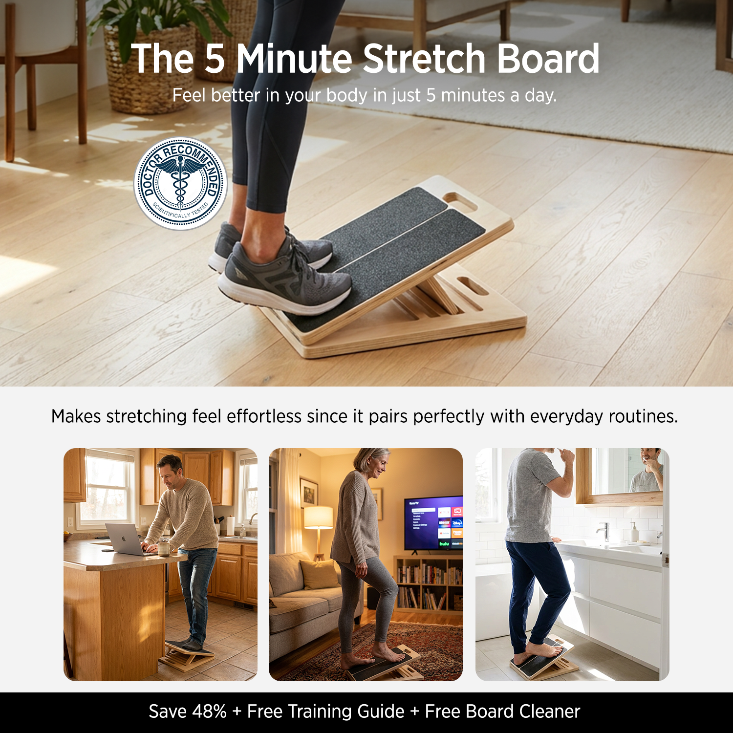 Stretch & Mobility Board (+Free Training Guide)