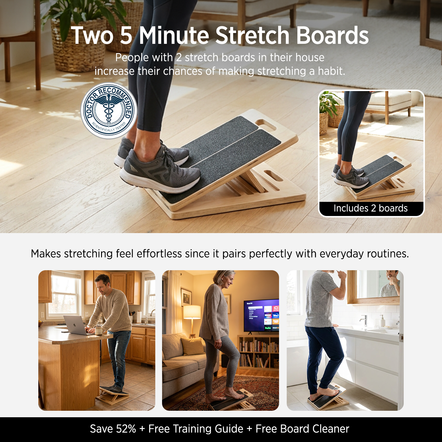 Stretch & Mobility Board (+Free Training Guide)